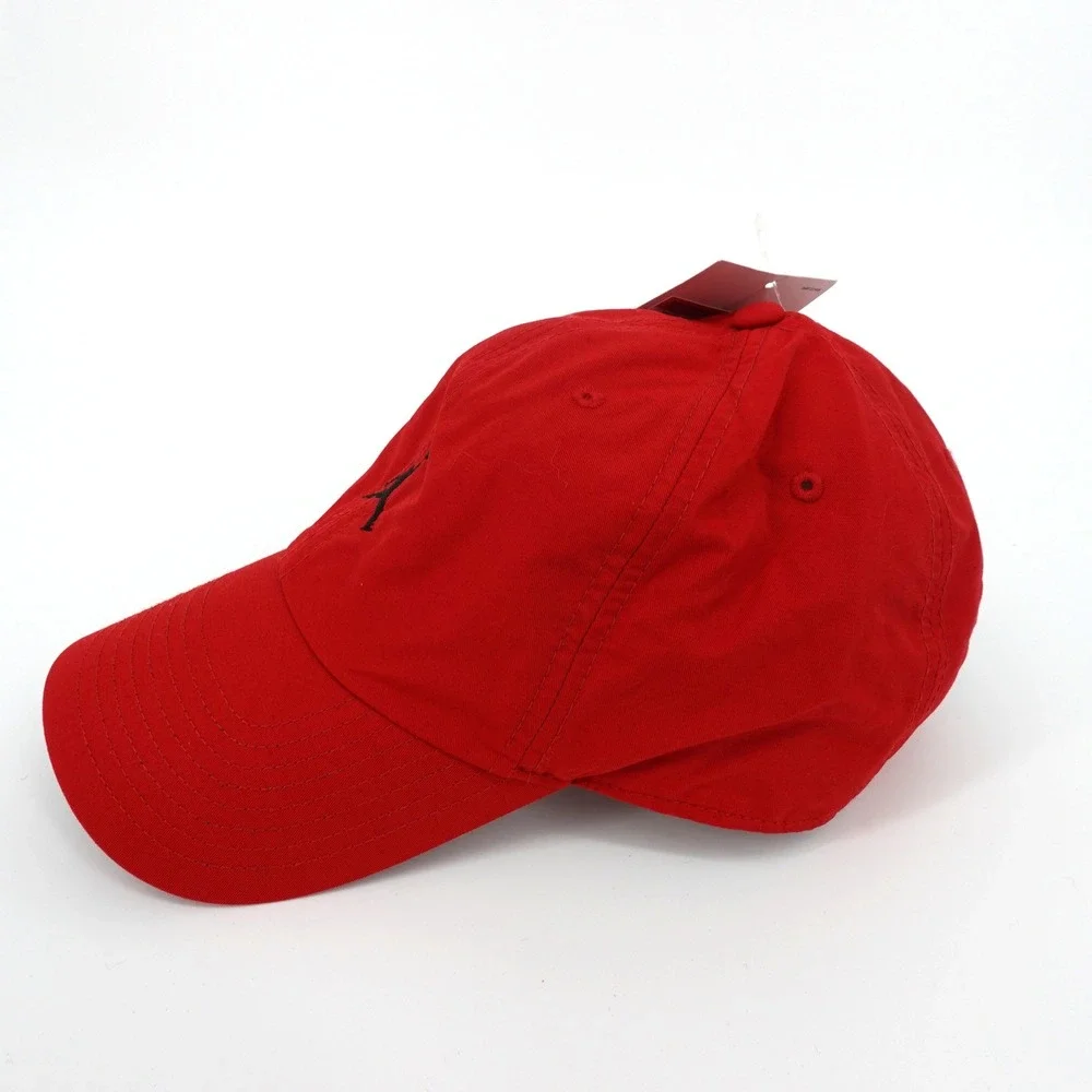 Nike Jordan Jumpman Club Cap Red Adjustable Strapback Hat L/XL New